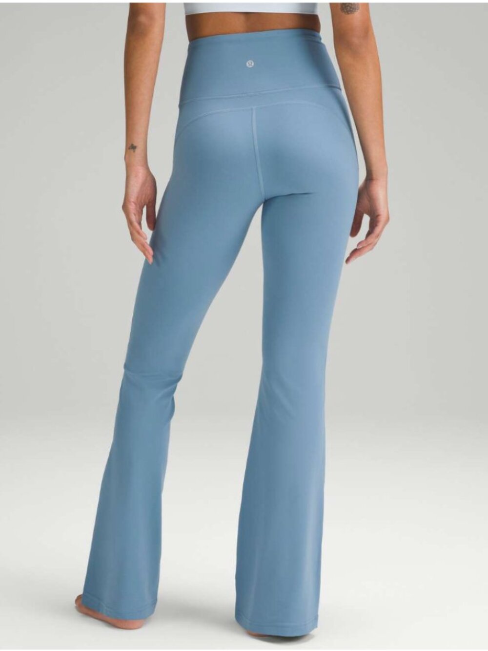 Lululemon Groove Super-High-Rise Flared Pant *Nulu Utility Blue